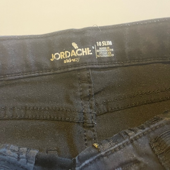 Jordache Women's Black Jeans - Picture 3 of 4